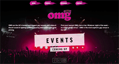 Desktop Screenshot of omgclubs.com
